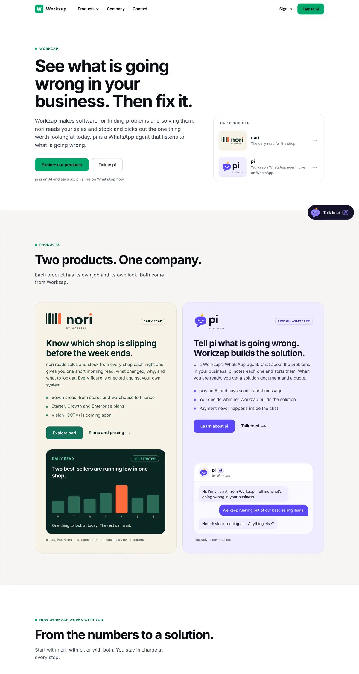 workzap.ai, the page, scrolling